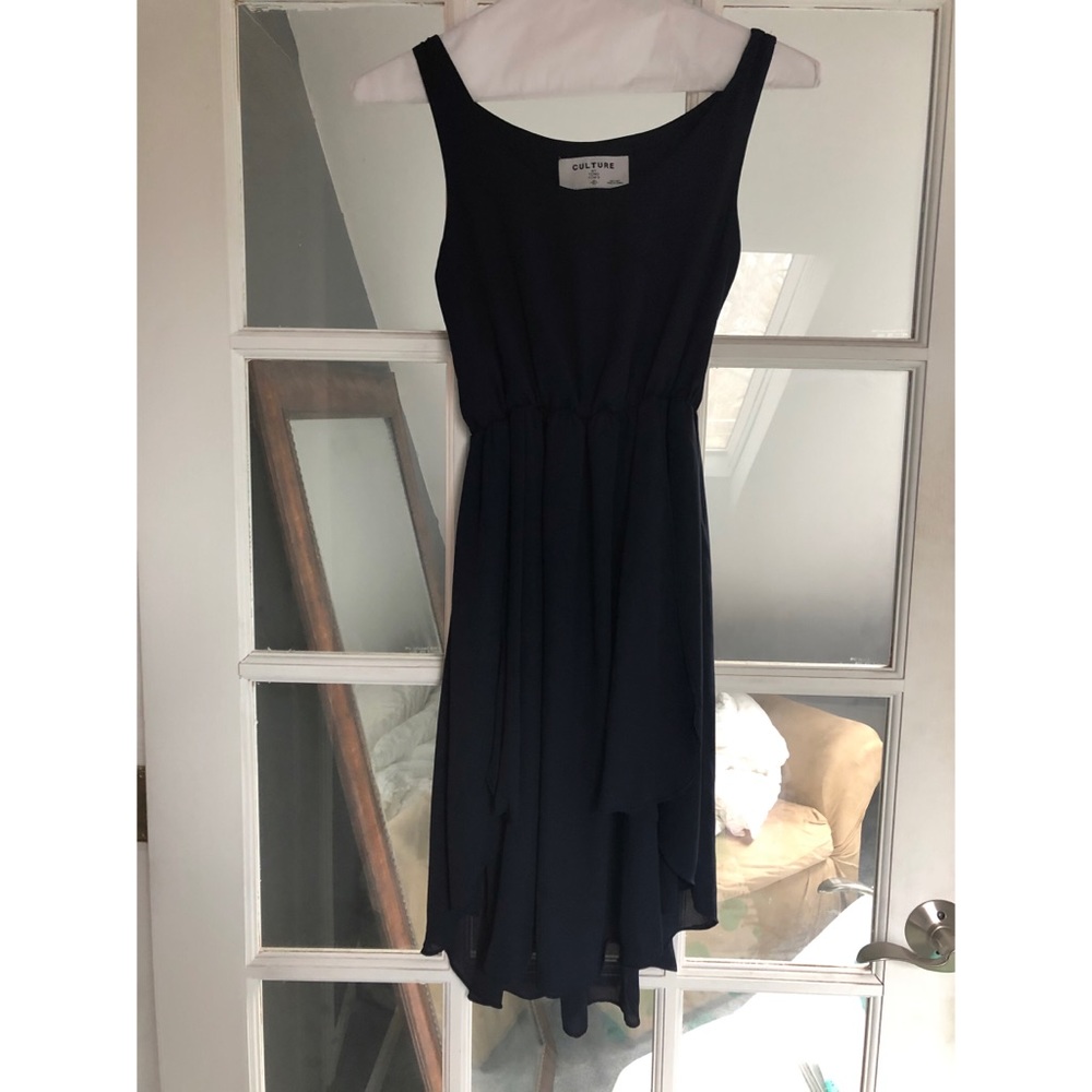 Navy blue dress